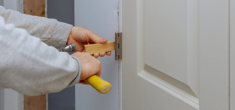 fiberglass entry door repair in Weston